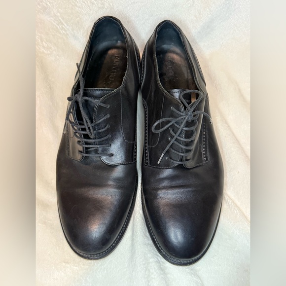 Emporio Armani Other - Emporio Giorgio Armani‎ Black Leather Derby Oxford Dress Shoes Men’s Size 7.5